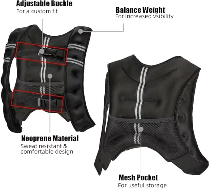 StrideVest Weighted Walking Vest